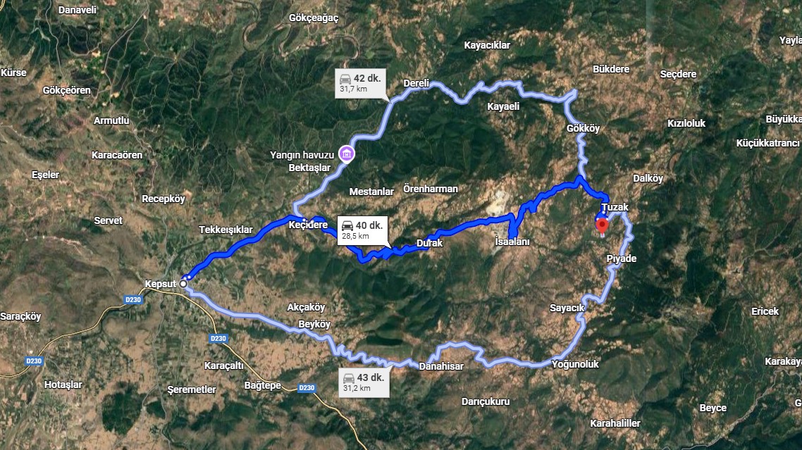 BALIKESİR KEPSUT TUZAK KÖYÜNDE 5.752 M² TARLAMIZ SATILIKTIR. - BALIKESİR KEPSUT fotoğraf 2